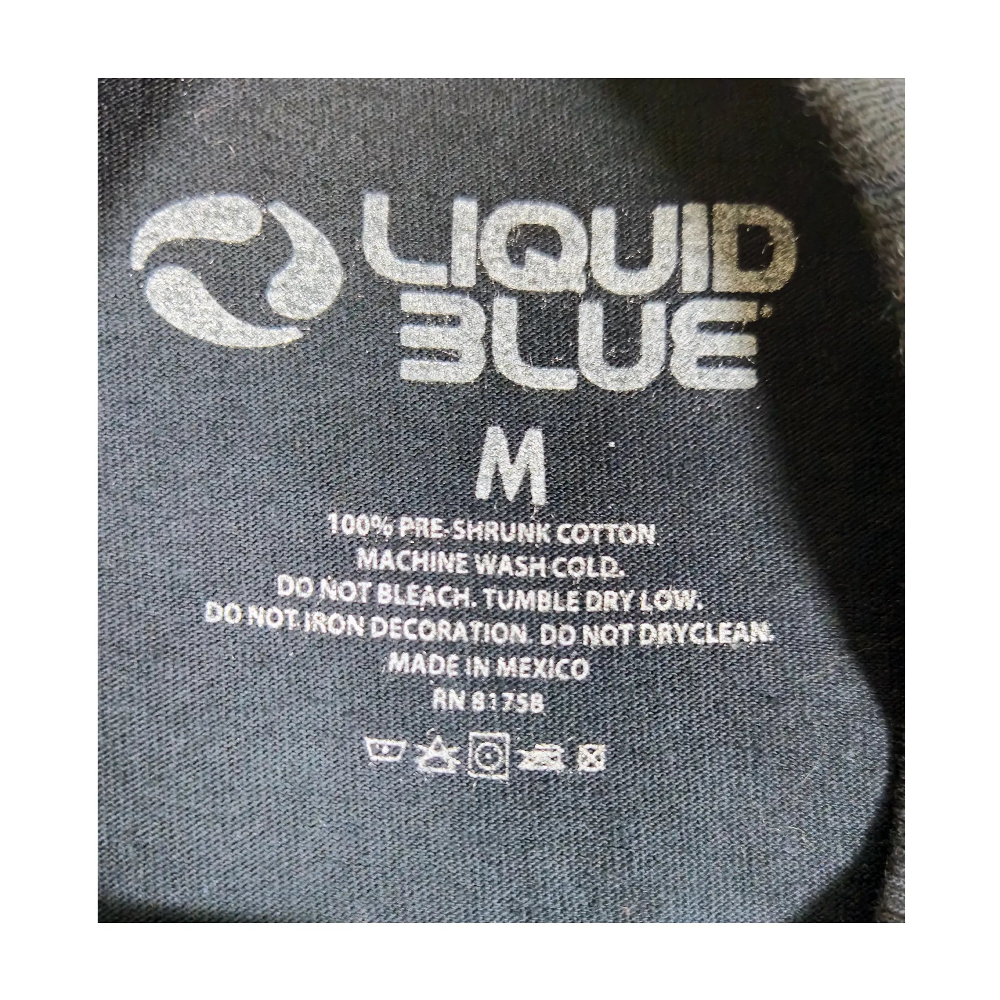 2016 Liquid Blue Pink Floyd Marching Hammers Graphic T-Shirt