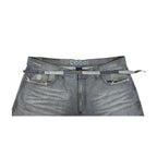 Vintage Y2K Coogi Contrast-Stitch Faded Grey Baggy Jeans