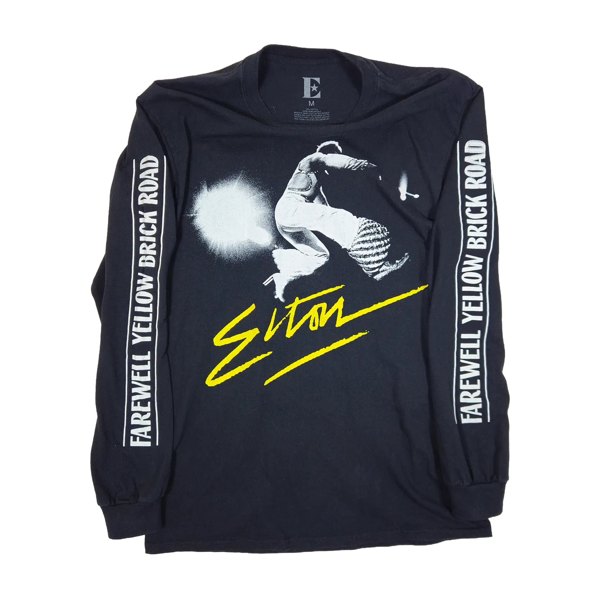 Official Elton John "Farewell Yellow Brick Road" Long-Sleeve Tour Tee