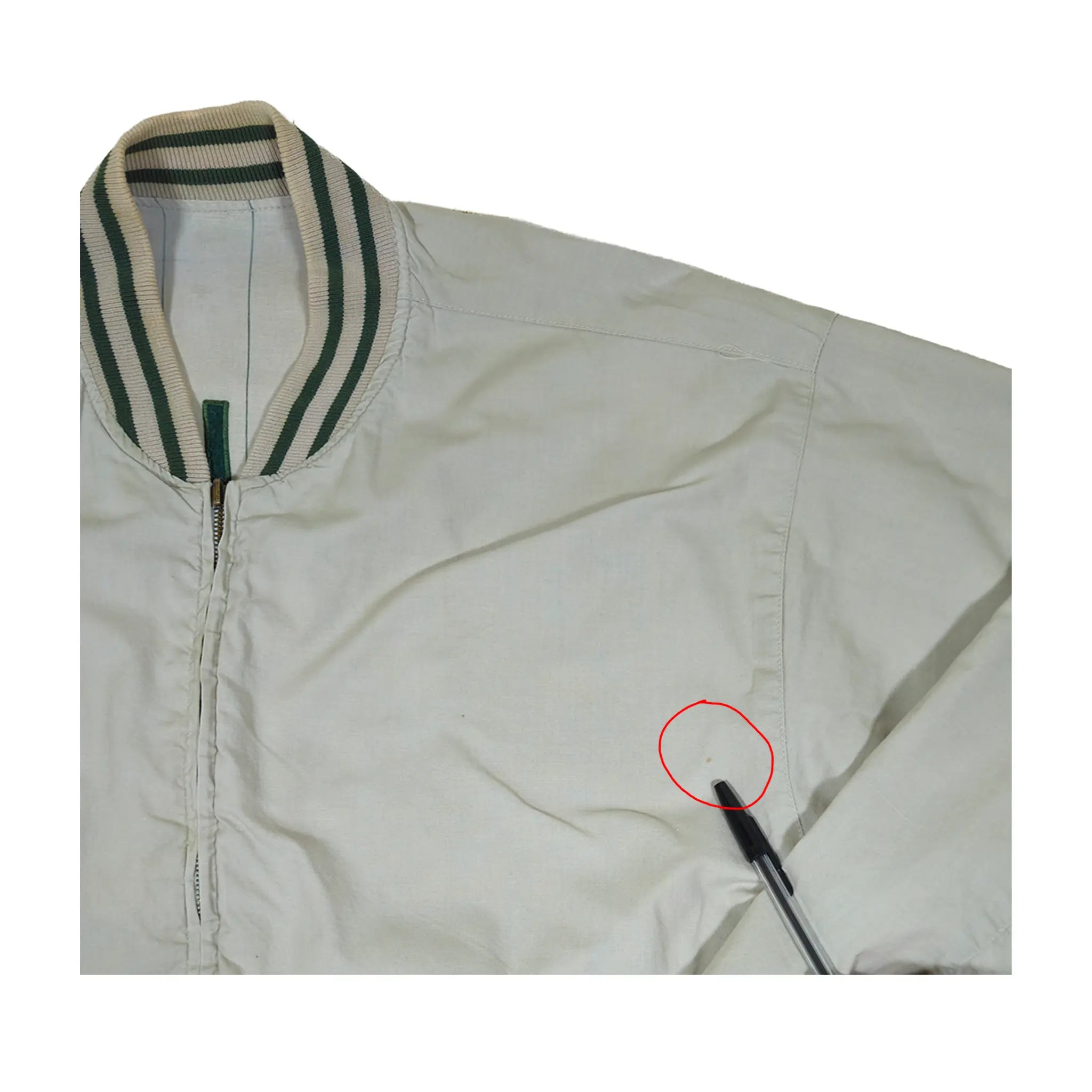 Vintage 90s Mirage "First String" Oakland A's Reversible World Series Bomber Jacket