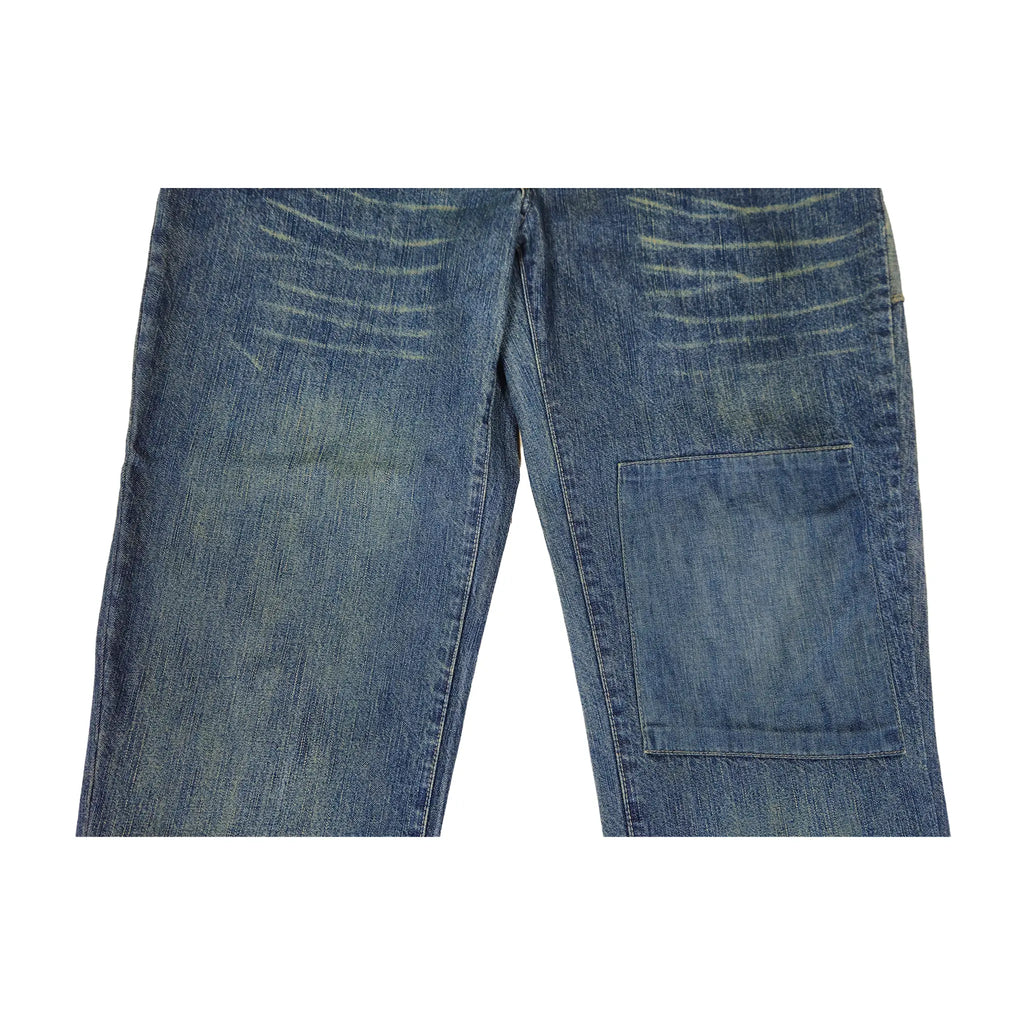 Vintage Y2K Ecko Unltd. Asymmetrical Patchwork Multi-Panel Skater Jeans
