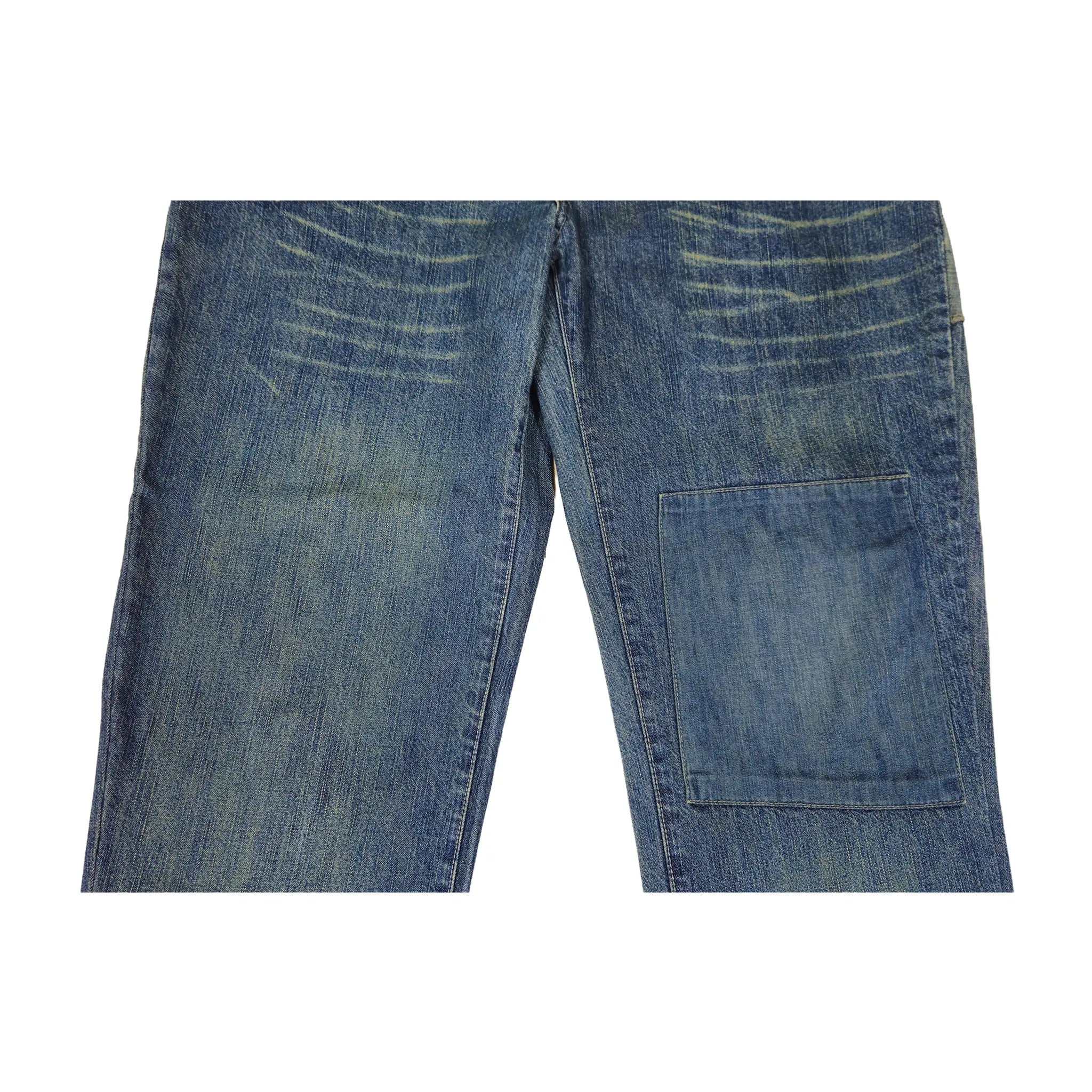 Vintage Y2K Ecko Unltd. Asymmetrical Patchwork Multi-Panel Skater Jeans