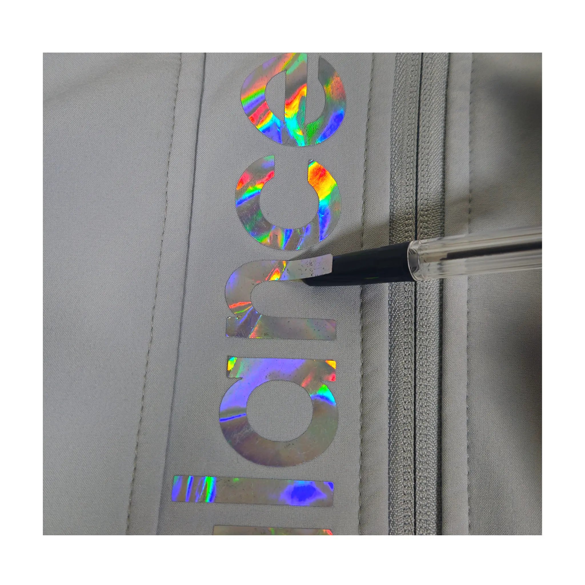 Vintage New Balance Iridescent Holographic Softshell Fleece Jacket