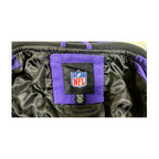 Retro G-III Baltimore Ravens Heavyweight Quilted Bomber Jacket
