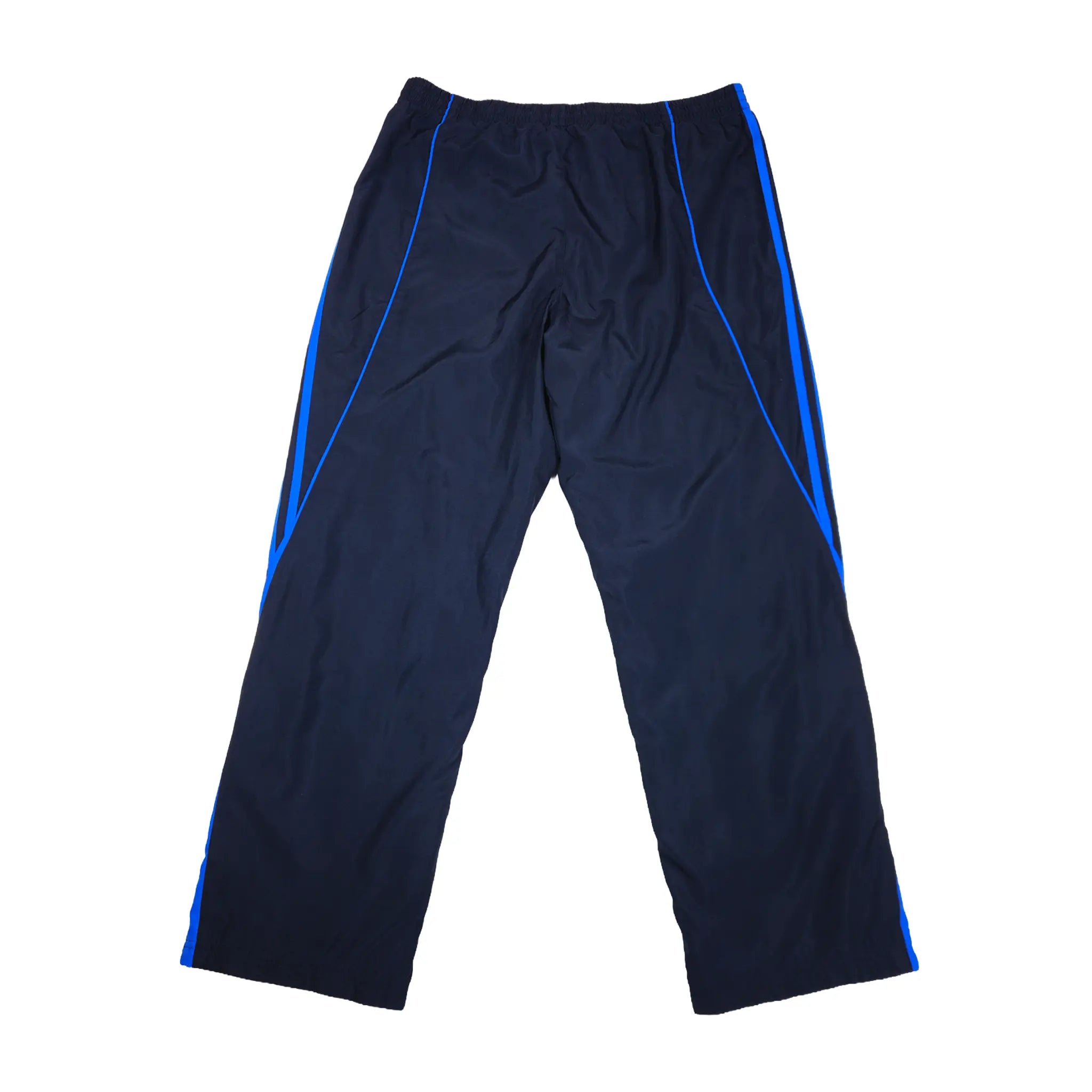 Adidas Blue 3-Stripe Windbreaker Trousers