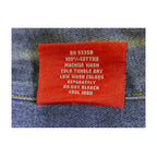 Vintage Karl Kani Jeans Heavyweight Dark Indigo Denim Overshirt
