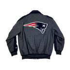 Retro Mid-2000s Patriots Heavyweight Wool Bomber Jacket