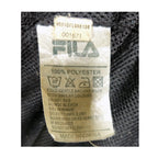 Fila Black Pinstripe Piping Windbreaker