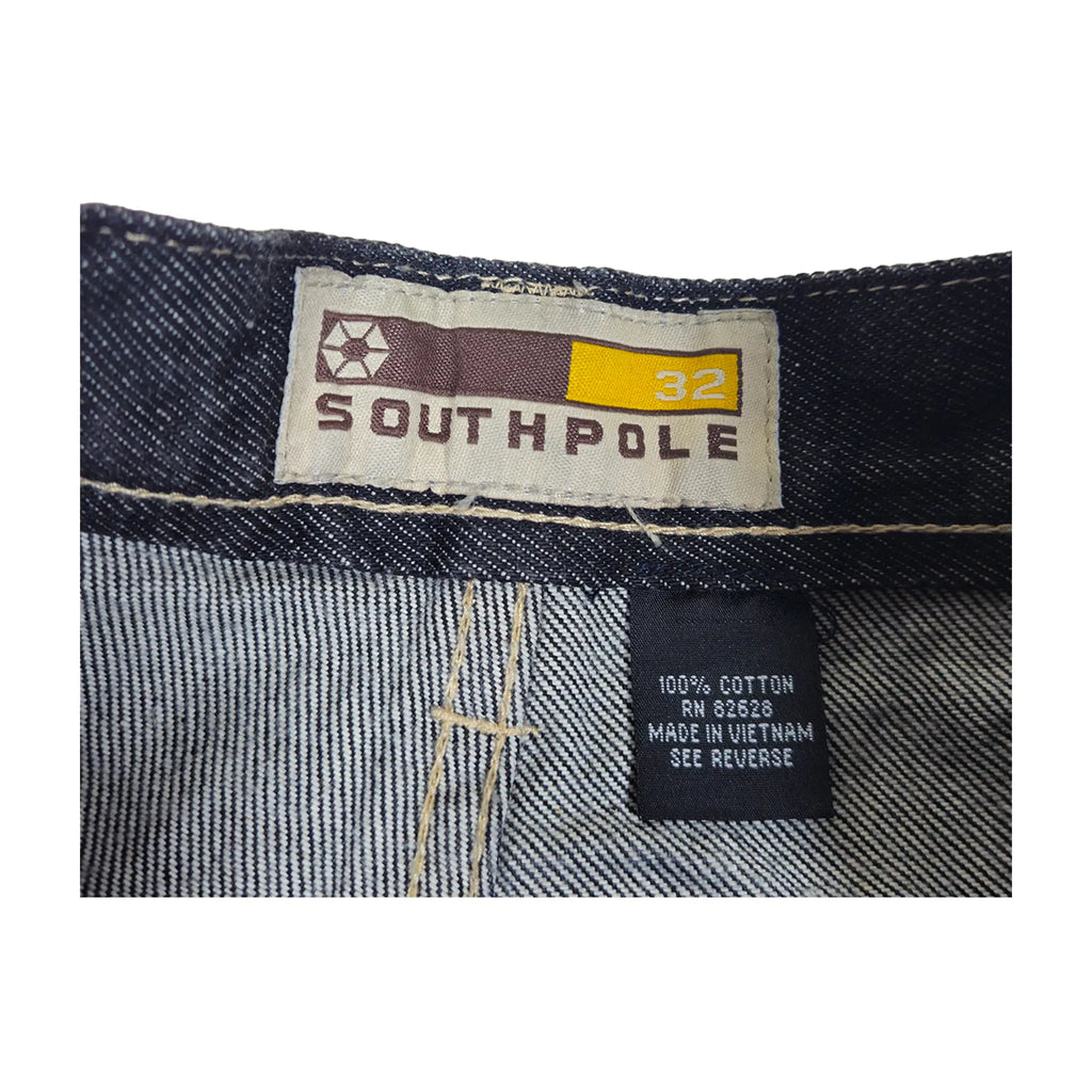 Vintage Y2K Southpole Wide-Leg Carpenter Dark Wash Jeans