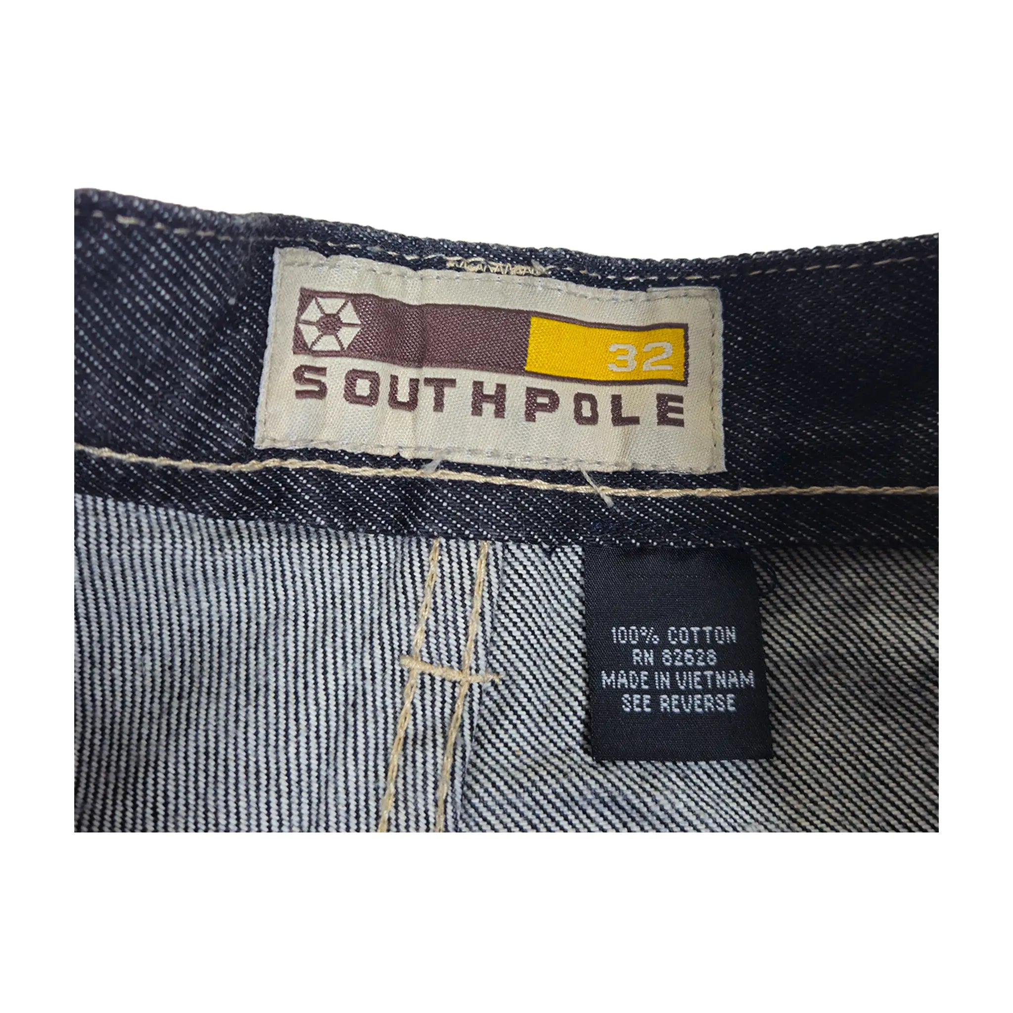 Vintage Y2K Southpole Wide-Leg Carpenter Dark Wash Jeans