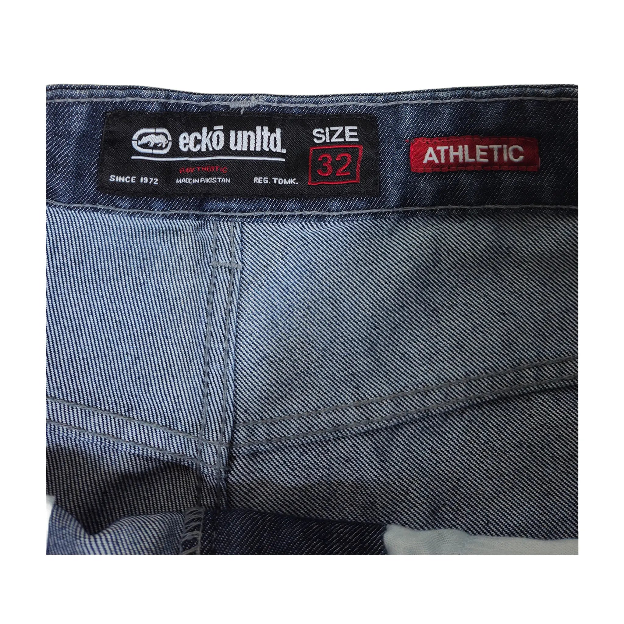 Vintage Y2K Ecko Unltd. Graphic Panel Moto Straight Jeans