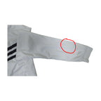 White Adidas Full-Zip Sportswear Mesh-Lined Track Jacket