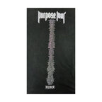 Justin Bieber "Purpose Tour" Gothic Logo Tee