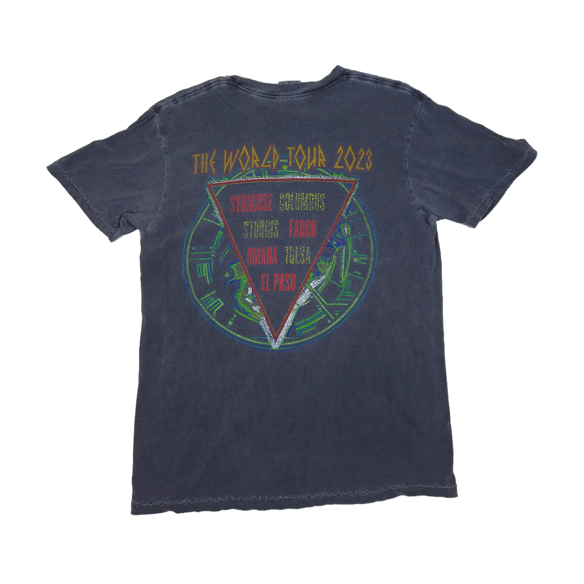 Def Leppard 2023 World Tour Distressed Band Tee