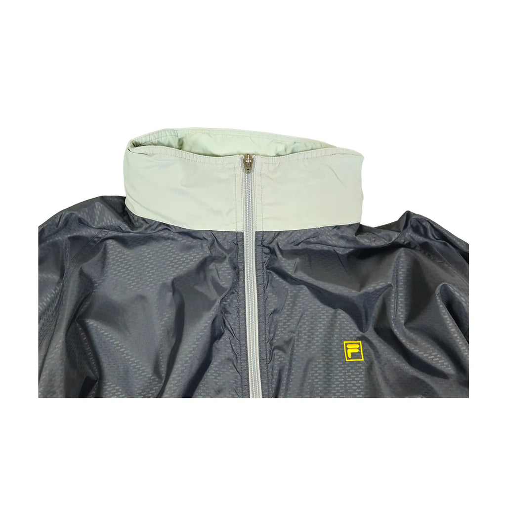 Vintage Y2K Fila Color-Block Shell Jacket