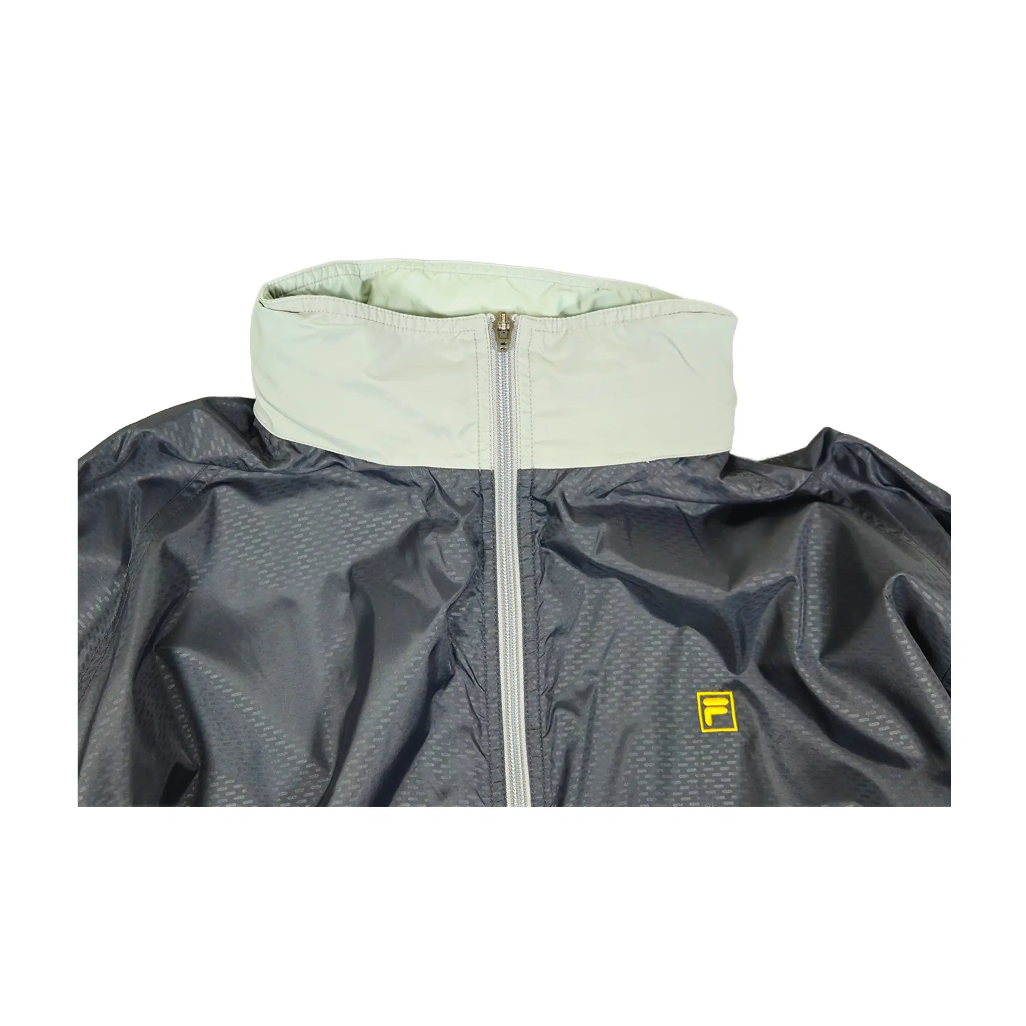 Vintage Y2K Fila Color-Block Shell Jacket