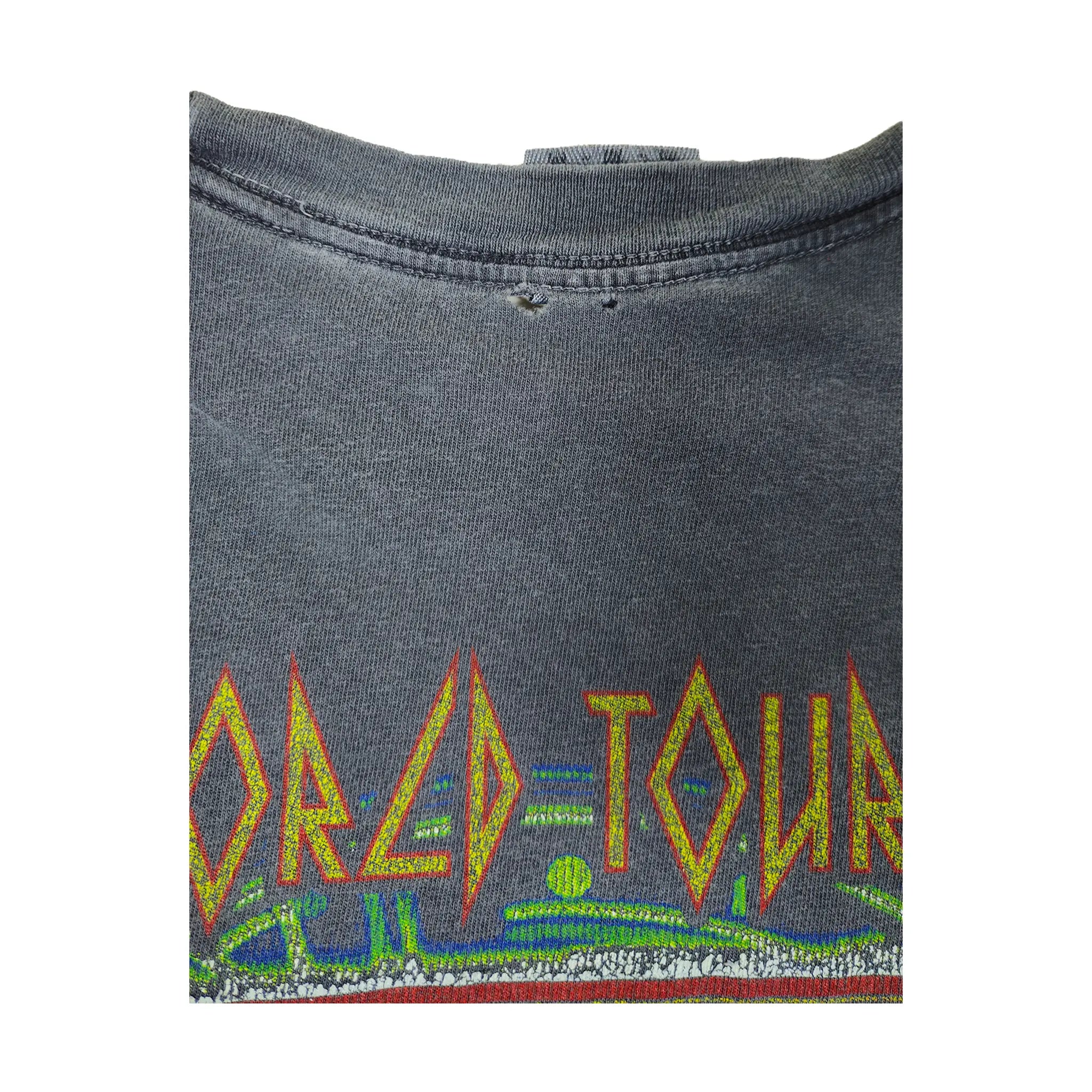 Def Leppard 2023 World Tour Distressed Band Tee