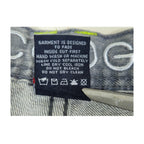 Vintage Y2K Coogi Contrast-Stitch Faded Grey Baggy Jeans
