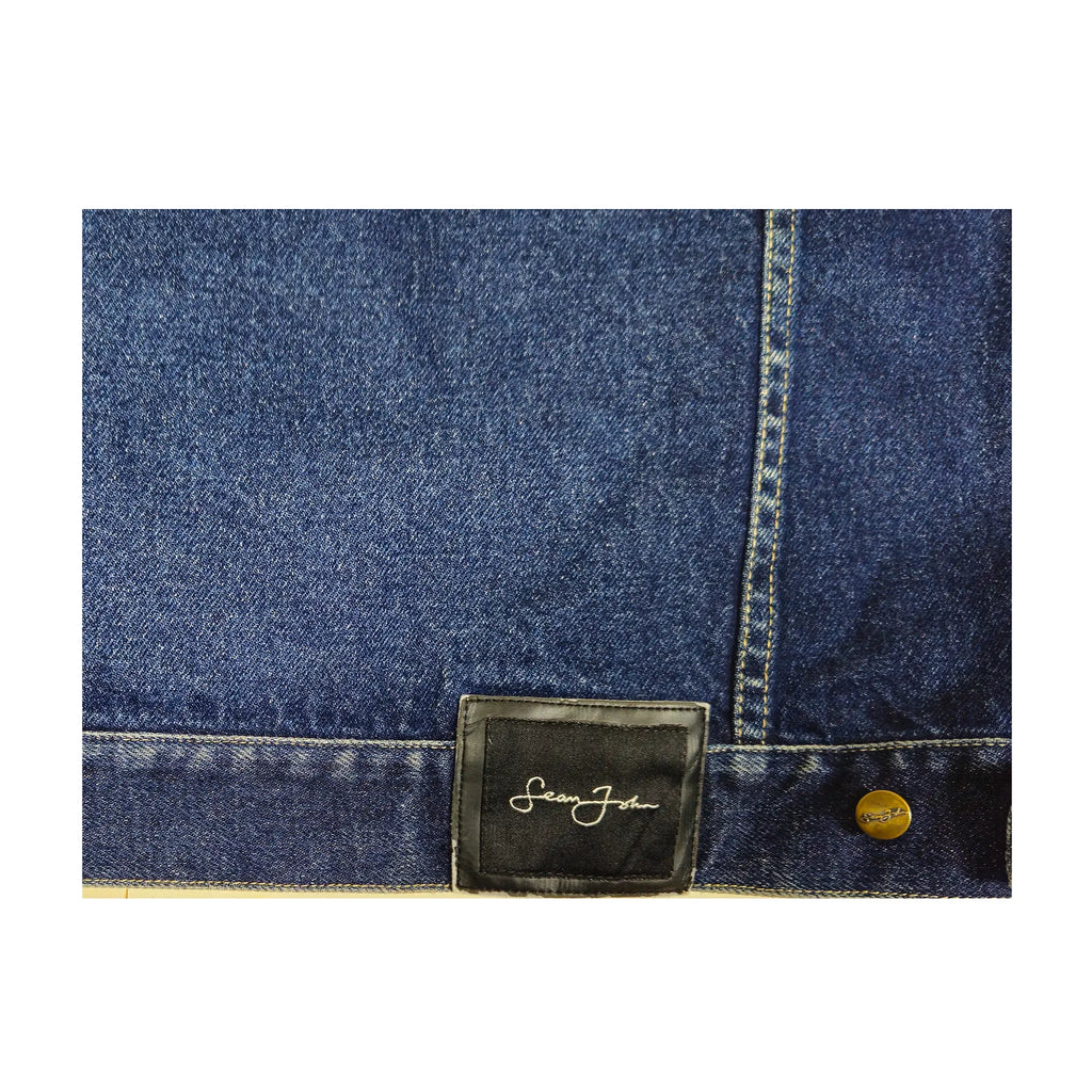 Vintage Sean John Classic Baggy XXL Denim Trucker Jacket