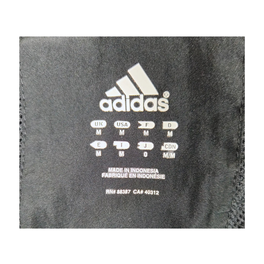 Adidas Blue 3-Stripe Windbreaker Trousers