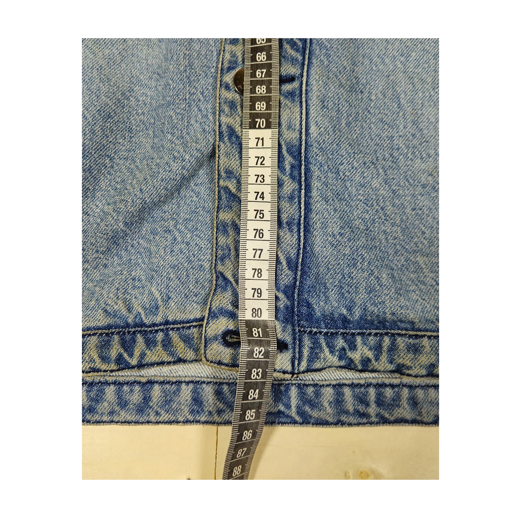 Vintage Phat Farm Archival Utility Tactical Buckle XXL Denim Jacket