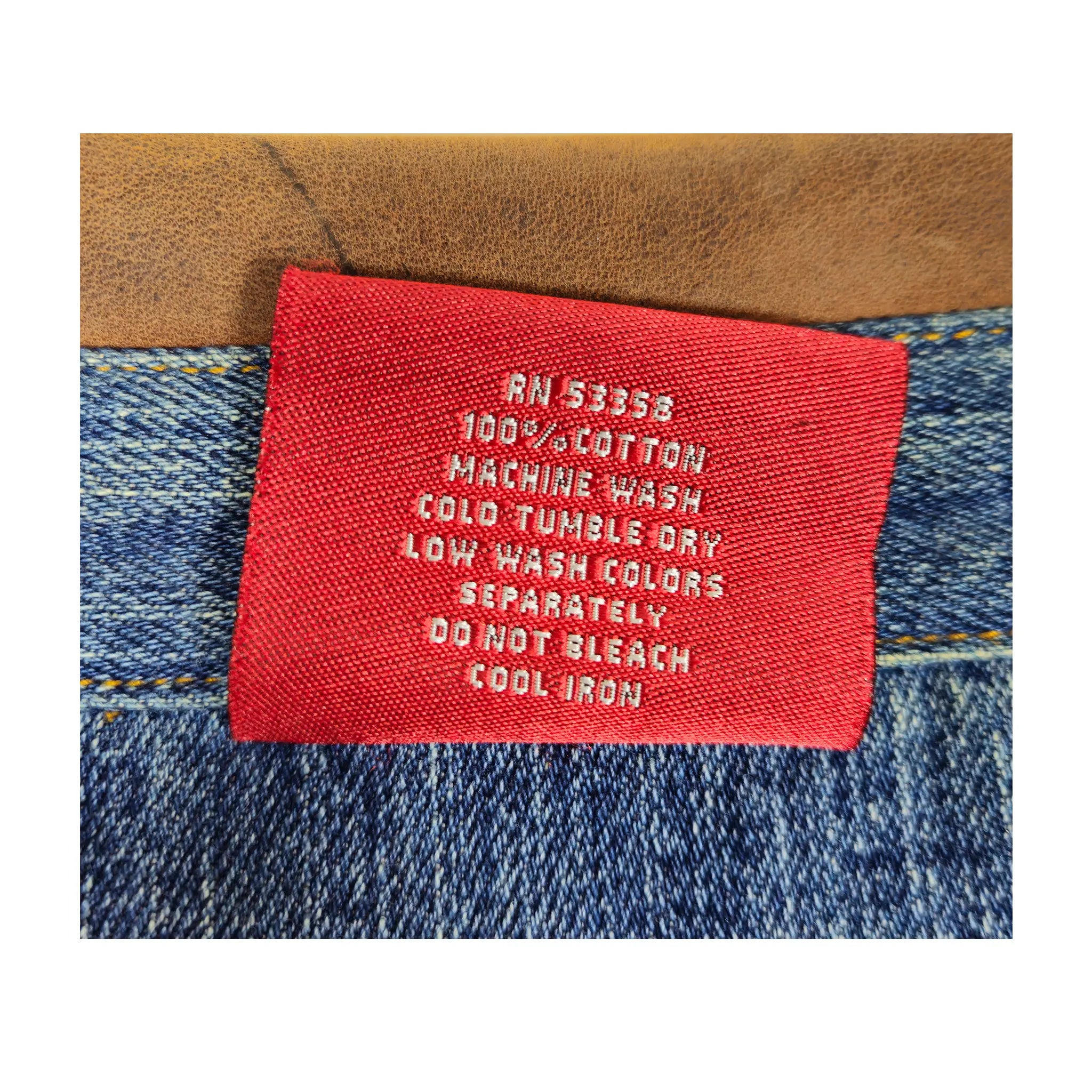 Vintage Karl Kani Jeans 3X Daytona Custom Denim Vest