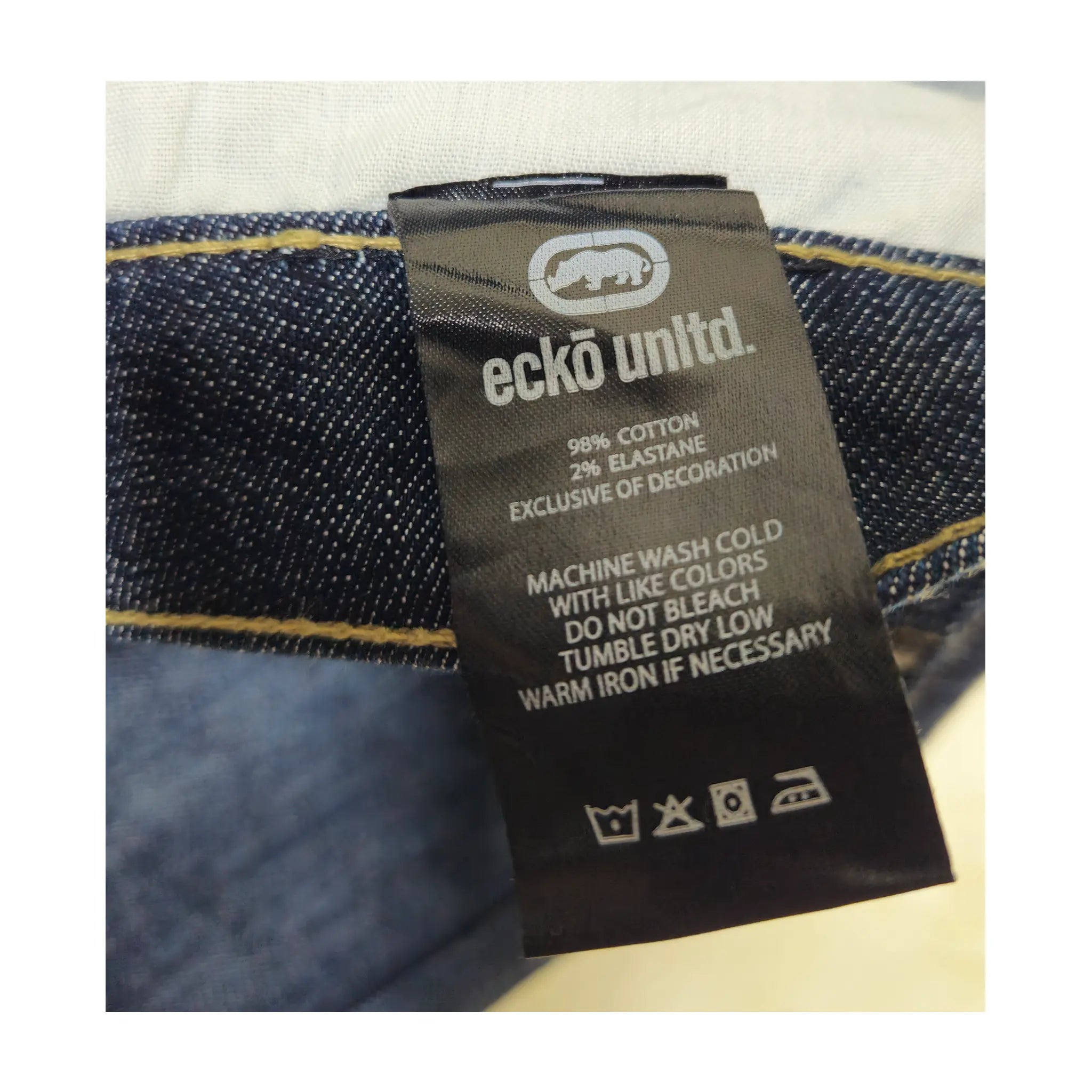 Vintage Ecko Unltd. Athletic Fit Size 40 Dark Wash Jeans