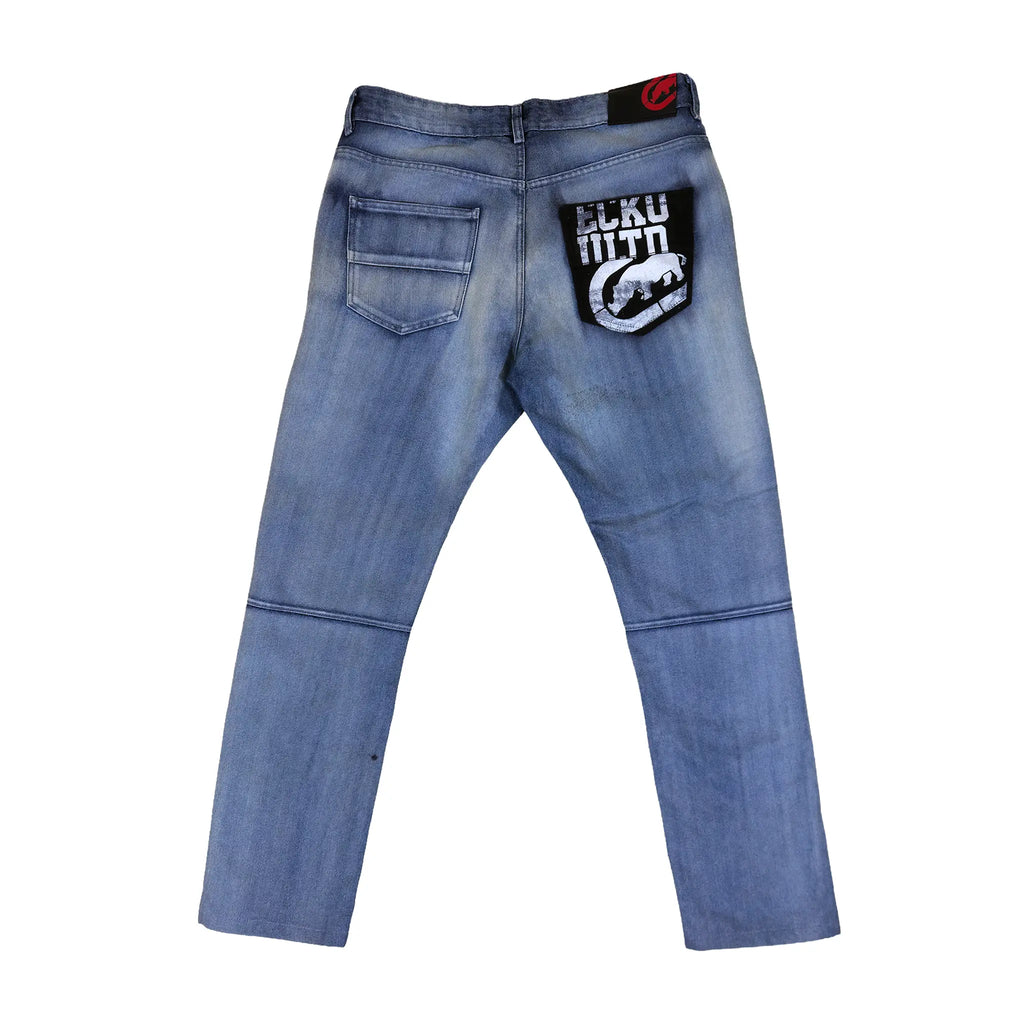 Vintage Y2K Ecko Unltd. Graphic Panel Moto Straight Jeans