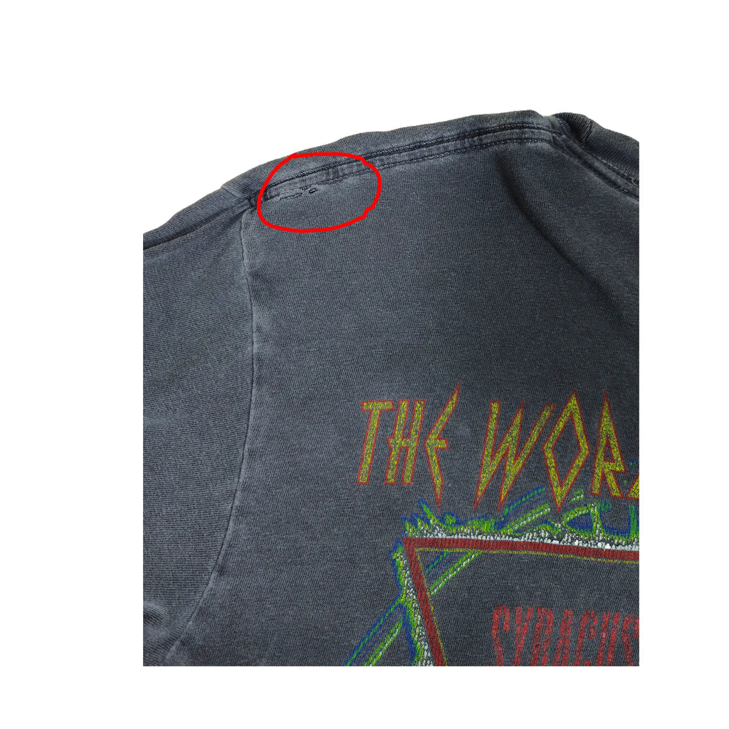 Def Leppard 2023 World Tour Distressed Band Tee