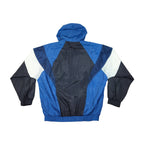 Vintage 90s Brooks Color-Block Hooded Windbreaker