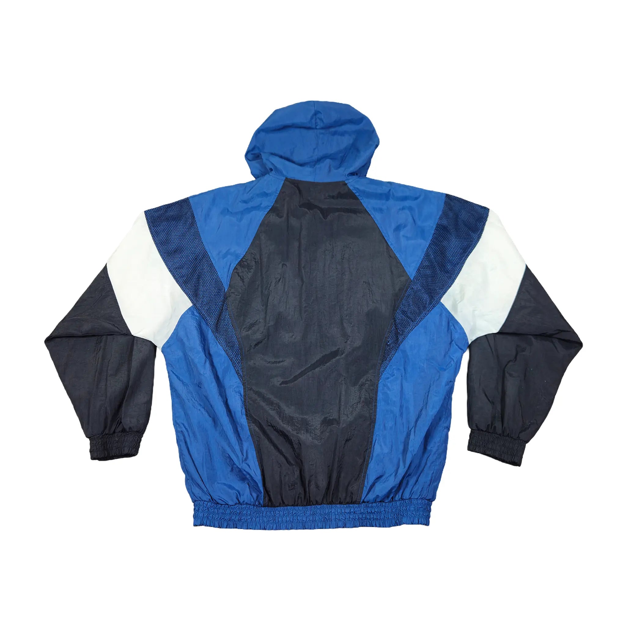 Vintage 90s Brooks Color-Block Hooded Windbreaker