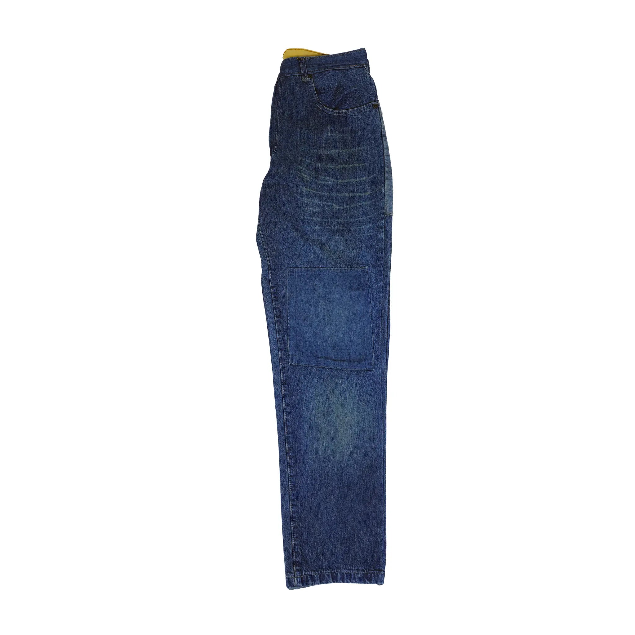Vintage Y2K Ecko Unltd. Asymmetrical Patchwork Multi-Panel Skater Jeans